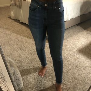 Reba Denim high-rise jeans purchased from Dillards